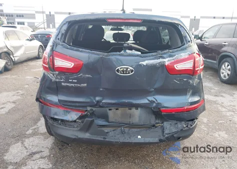 2012 Kia Sportage Lx from USA, damaged, VIN KNDPB3A22C7226370